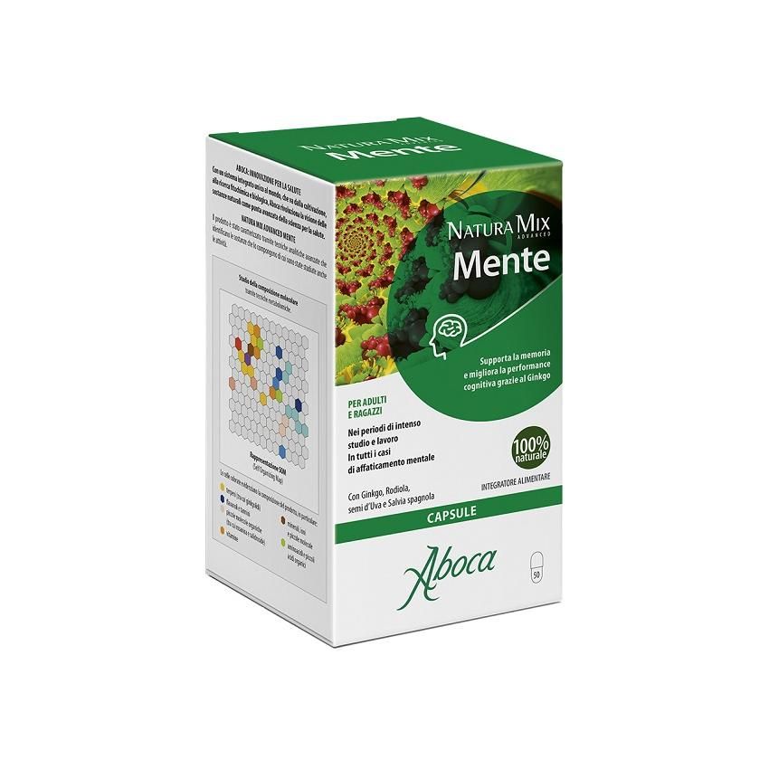Natura Mix Advanced per la Mente - 50 Capsule