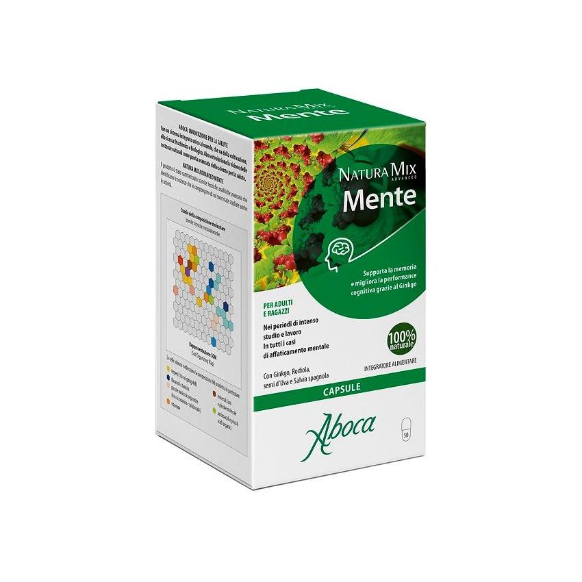 Natura Mix Advanced per la Mente - 50 Capsule