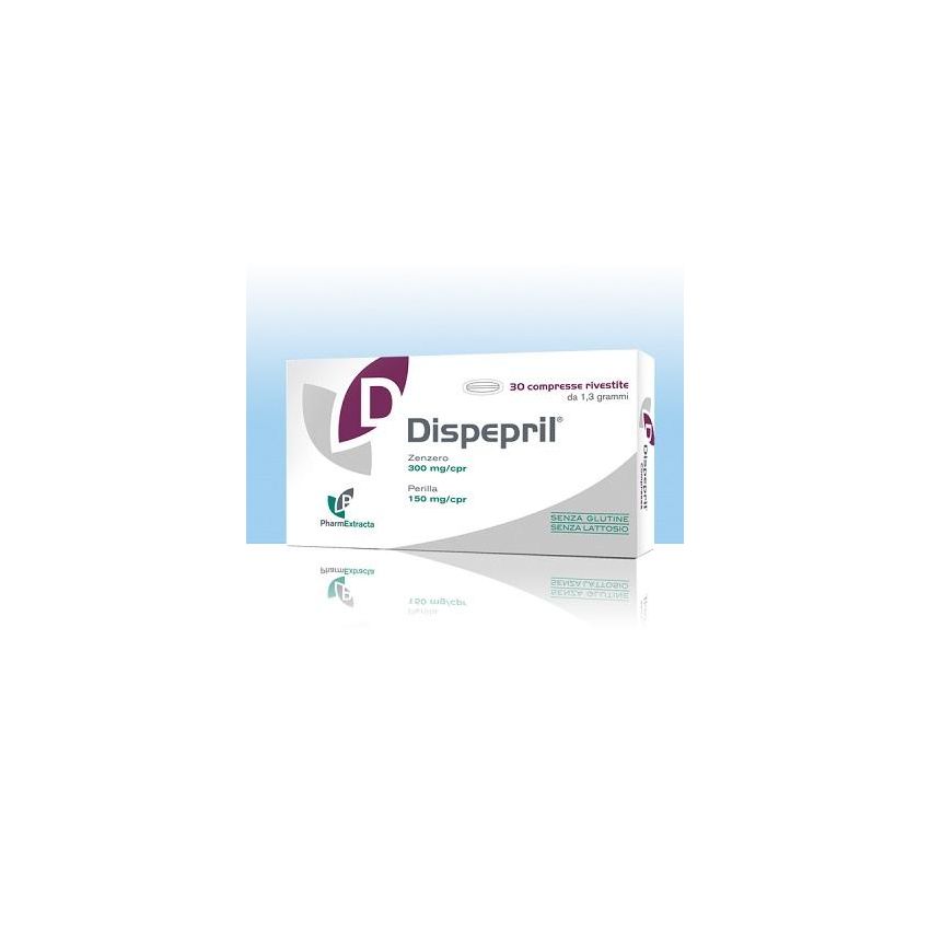 Dispepril - Rivestite Compresse per la Digestione, Confezione da 30