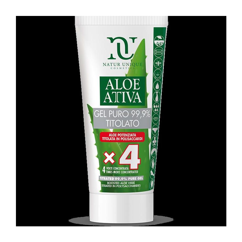 Natur Unique - Gel Puro di Aloe Attiva Titolato - 200ml