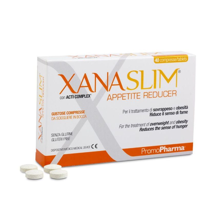 Xanaslim Soppressore dell'Appetito - 40 Compresse