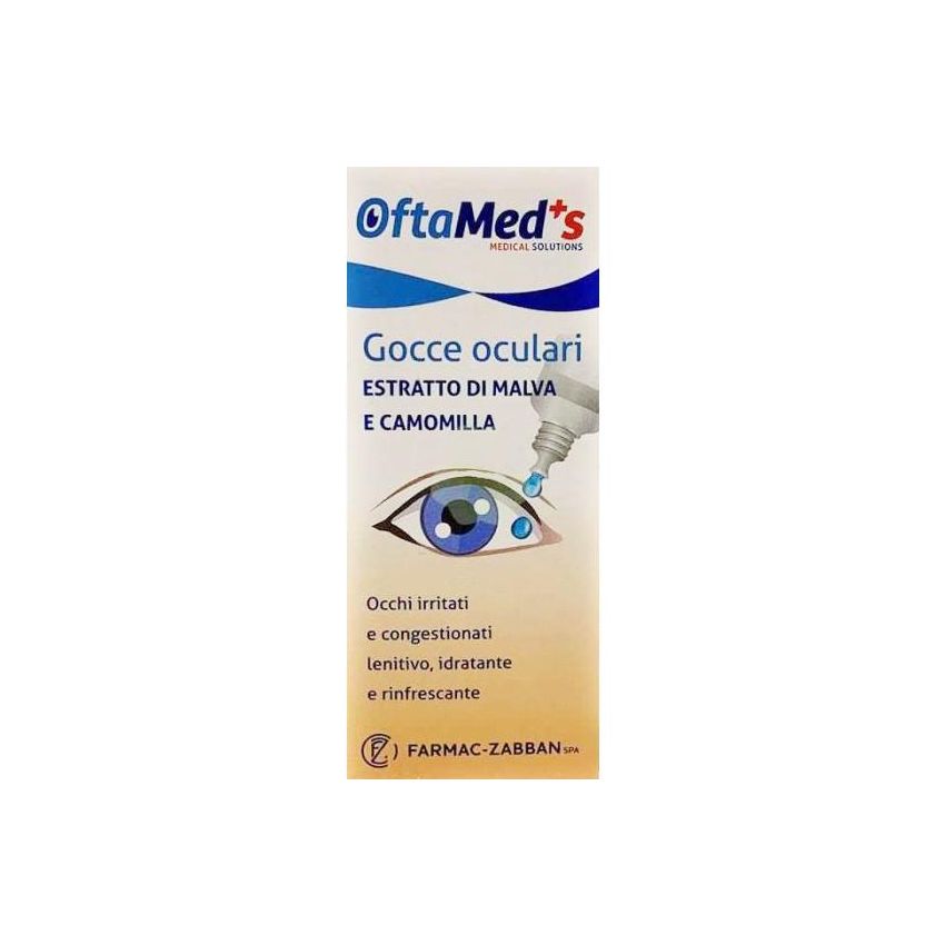 Oftamed's Gocce Oculari con Camomilla e Malva - 10ml