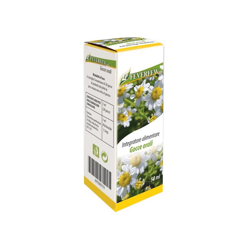 Feverfew - Gocce Concentrate da 220, Flacone da 50ml