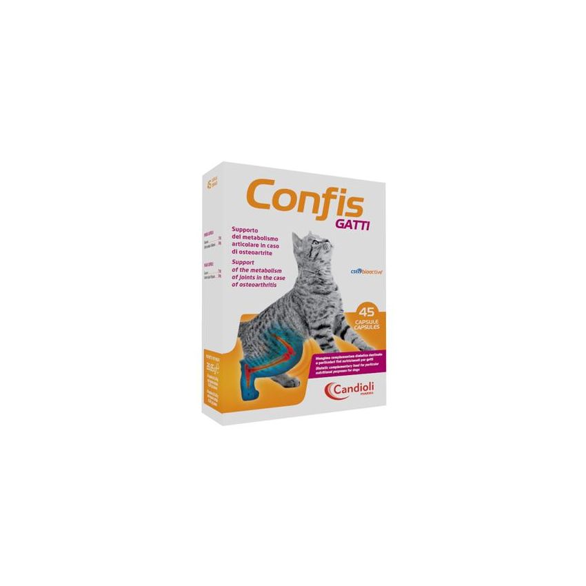Confis Integratore Alimentare per Gatti - 45 Capsule
