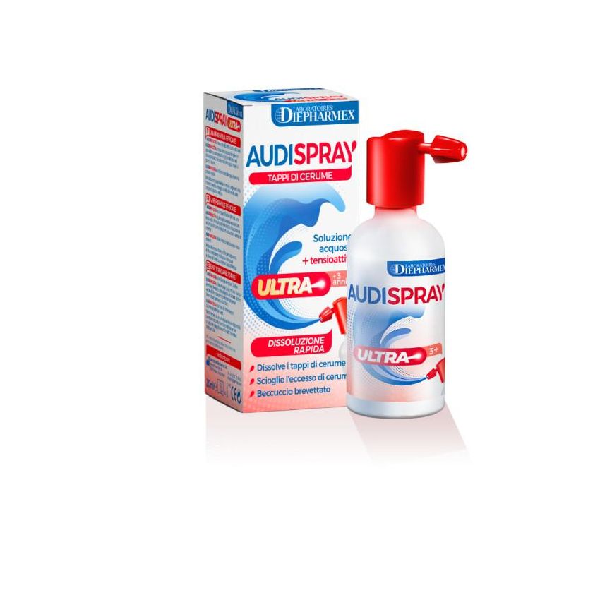 Audispray Ultra - Spray per Pulizia Orecchie Bambini 20ml