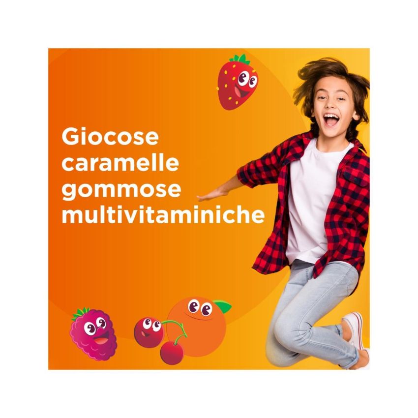 Multicentrum VitaGummy: Integratore di Vitamine e Minerali per Bambini 3+ - 30 Caramelle Gommose