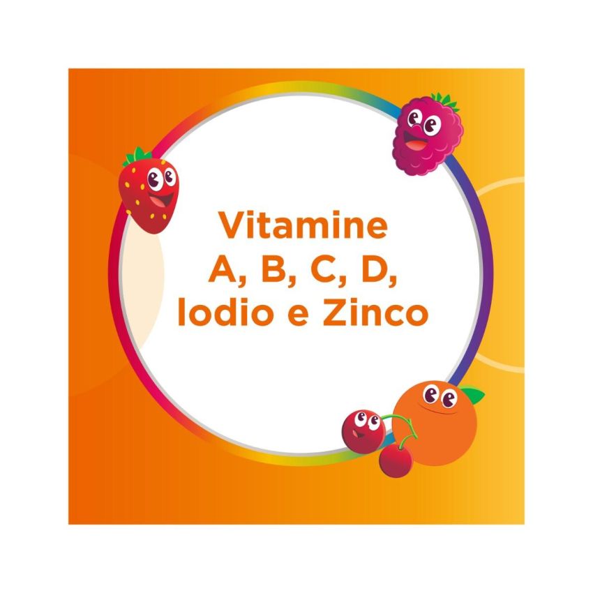 Multicentrum VitaGummy: Integratore di Vitamine e Minerali per Bambini 3+ - 30 Caramelle Gommose