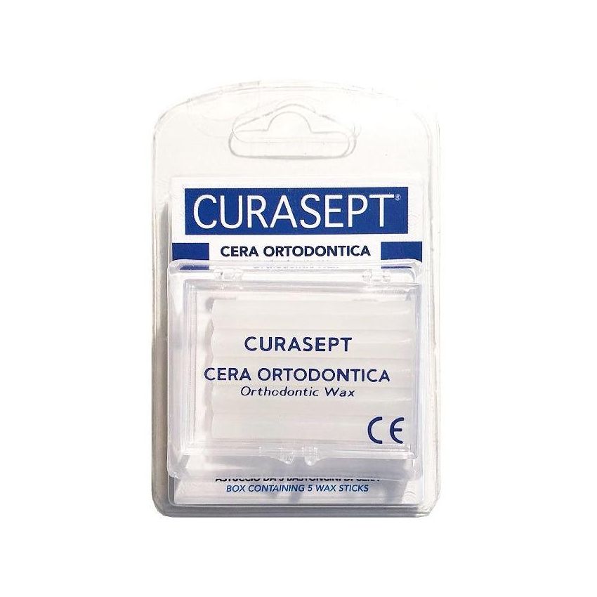 Curasept - Cera Ortodentica per Apparecchi Ortodontici - 5 Bastoncini