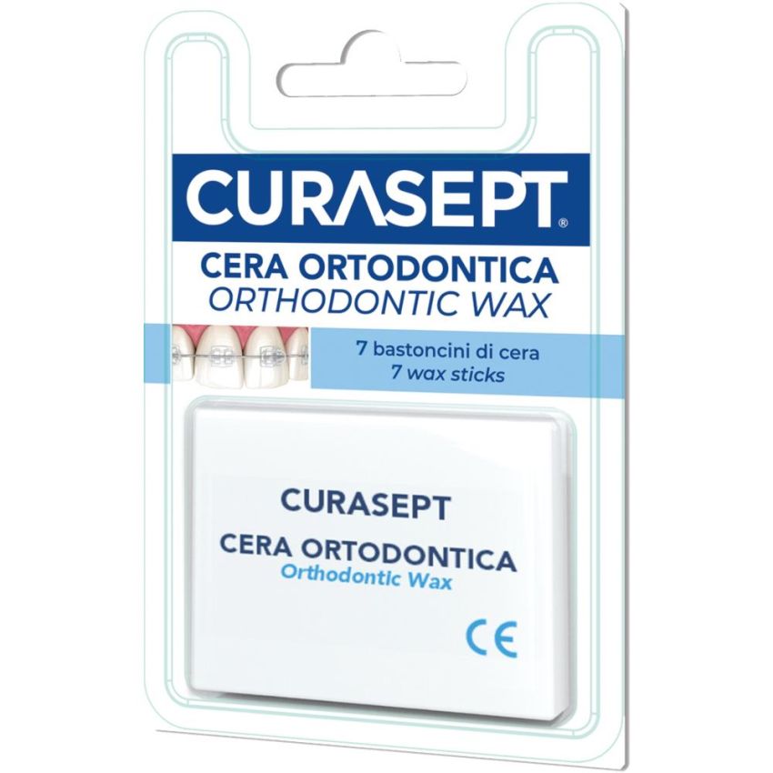 Curasept - Cera Ortodentica per Apparecchi Ortodontici - 5 Bastoncini