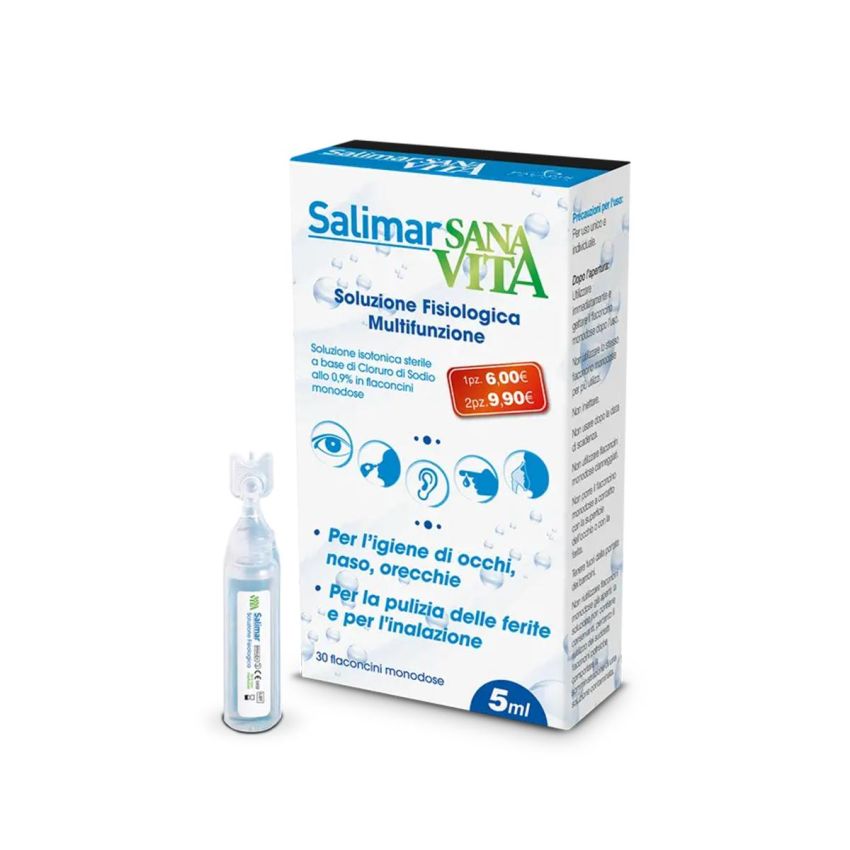 Sanavita Soluzione Fisiologica in 30 Flaconcini Monodose