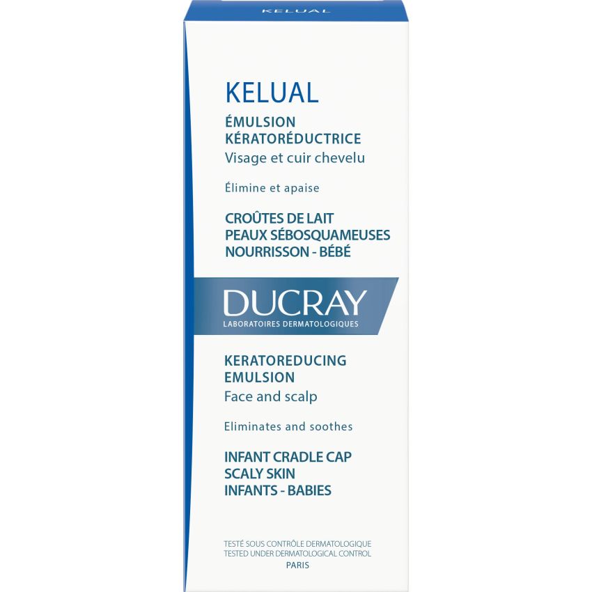 Ducray Kelual Emulsion Sollievo per Pelle Sensibile, 50ml
