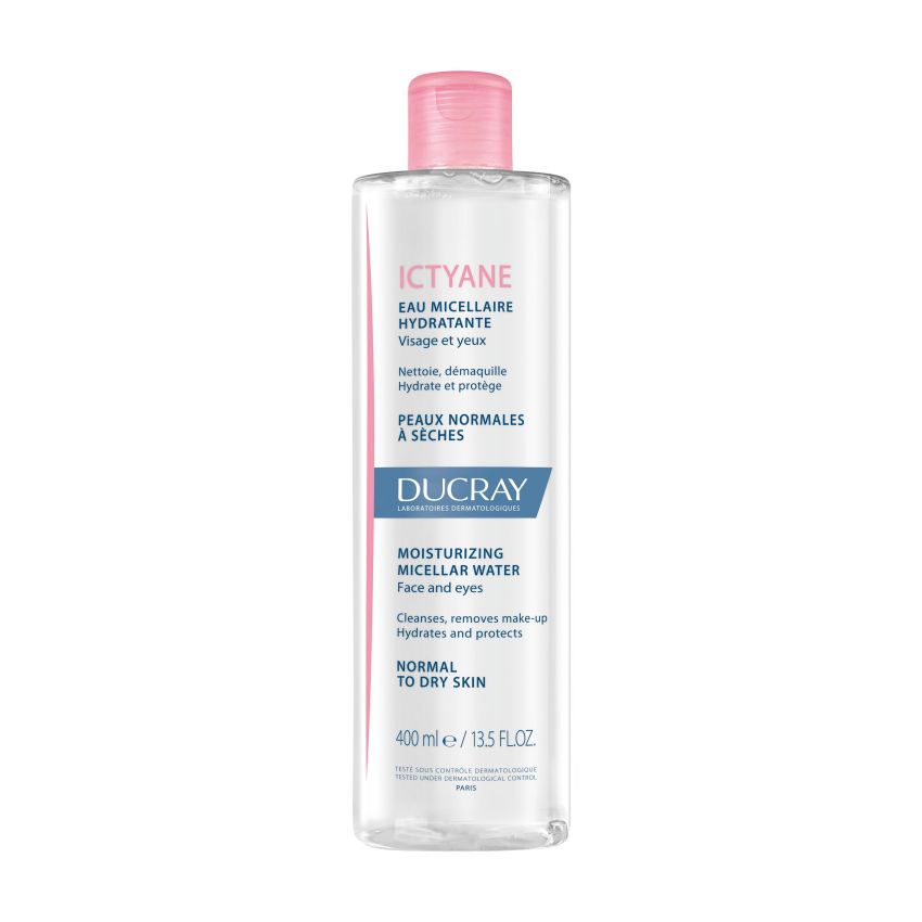 Ducray Ictyane 400ml Acqua Micellare per Pelle Sensibile