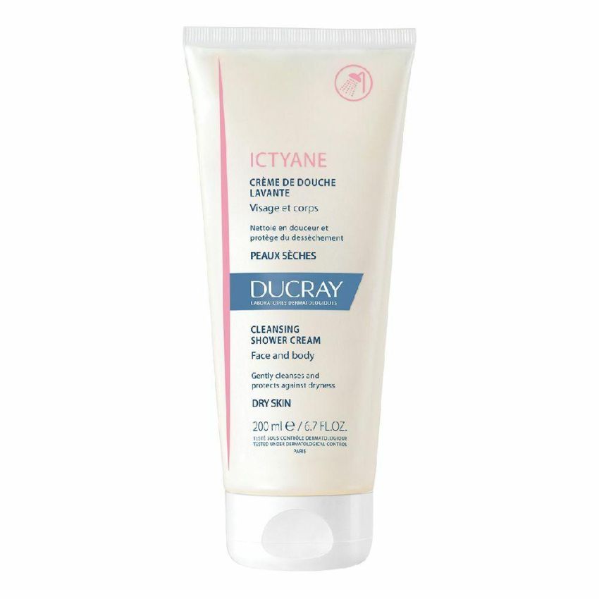 Ducray Ictyane 200ml: Crema Doccia Detergente Idratante