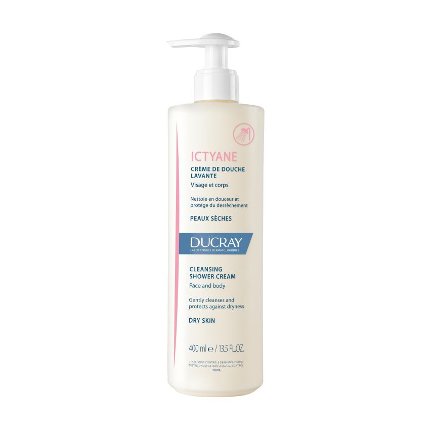 Ducray Ictyane Crema Detergente Idratante 400ml