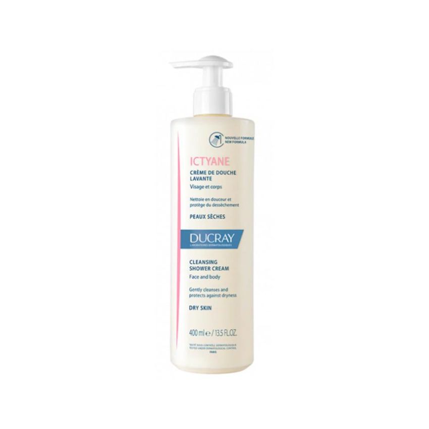 Ducray Ictyane Crema Detergente Idratante 400ml