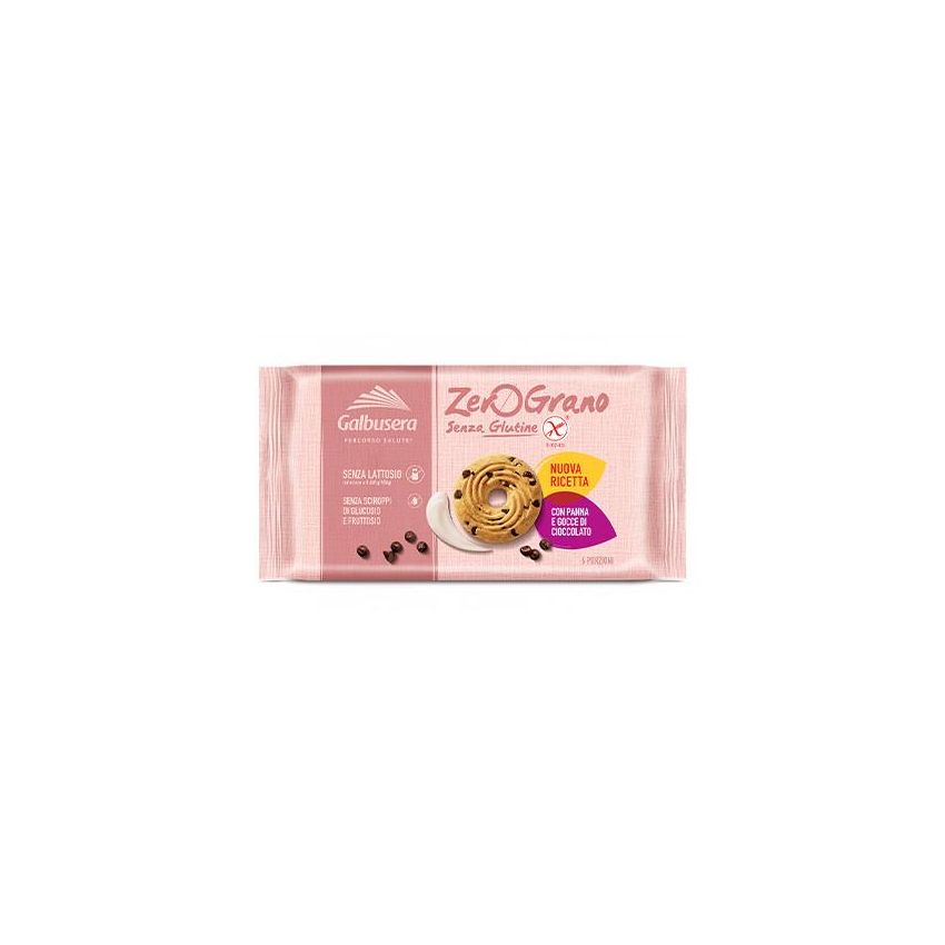 Zerograno Biscotti di Panna e Cioccolato Senza Glutine - 220g