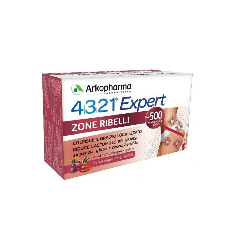 Arkopharma 4321 Slim Zone Advance - Capsule Dimagranti Ribelli 60 cps