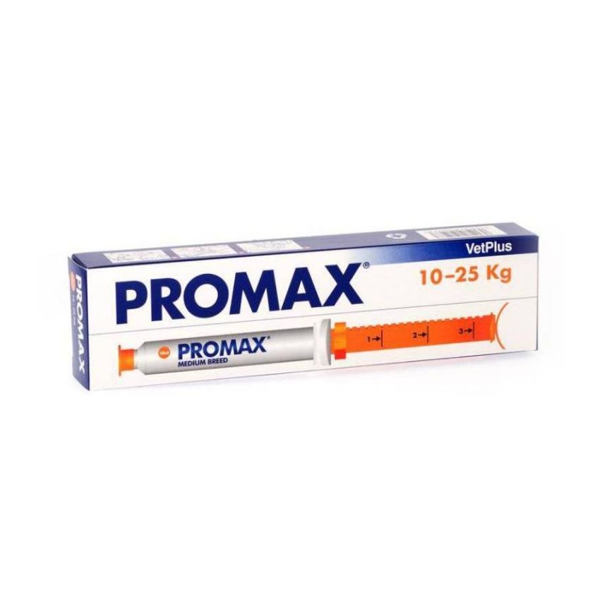 Promax Mangime Complementare di Tripla Azione 18 ml per Cani di Taglia Media