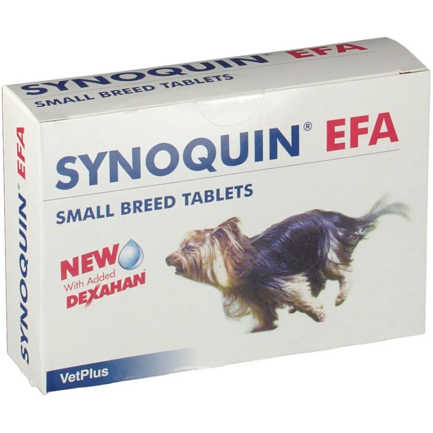 Synoquin EFA: Supplemento Alimentare per Cani di Piccola Taglia - 30 Compresse