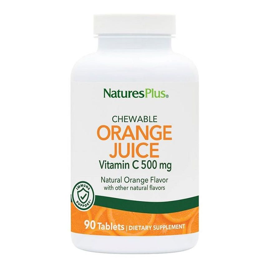 Tablette di Succo d'Arancia Ricche di Vitamina C - 90 Pezzi