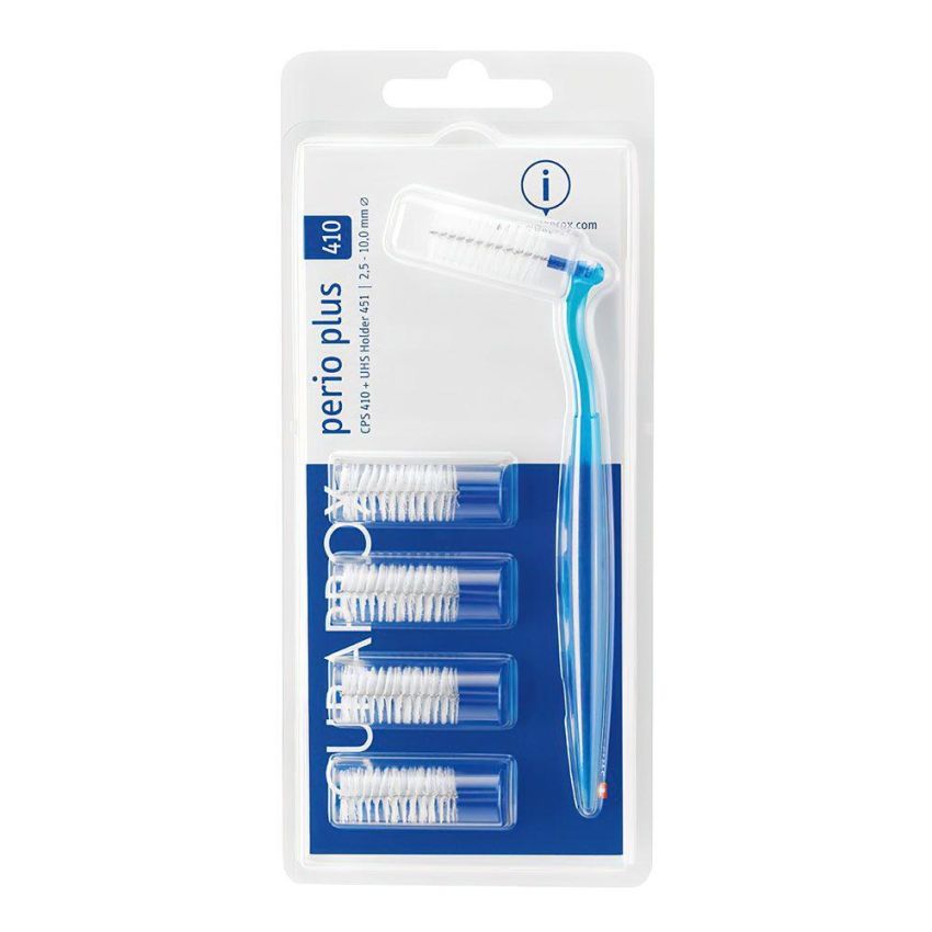 Curaprox CPS 410 Perio Plus con 5 Scovolini Interdentali