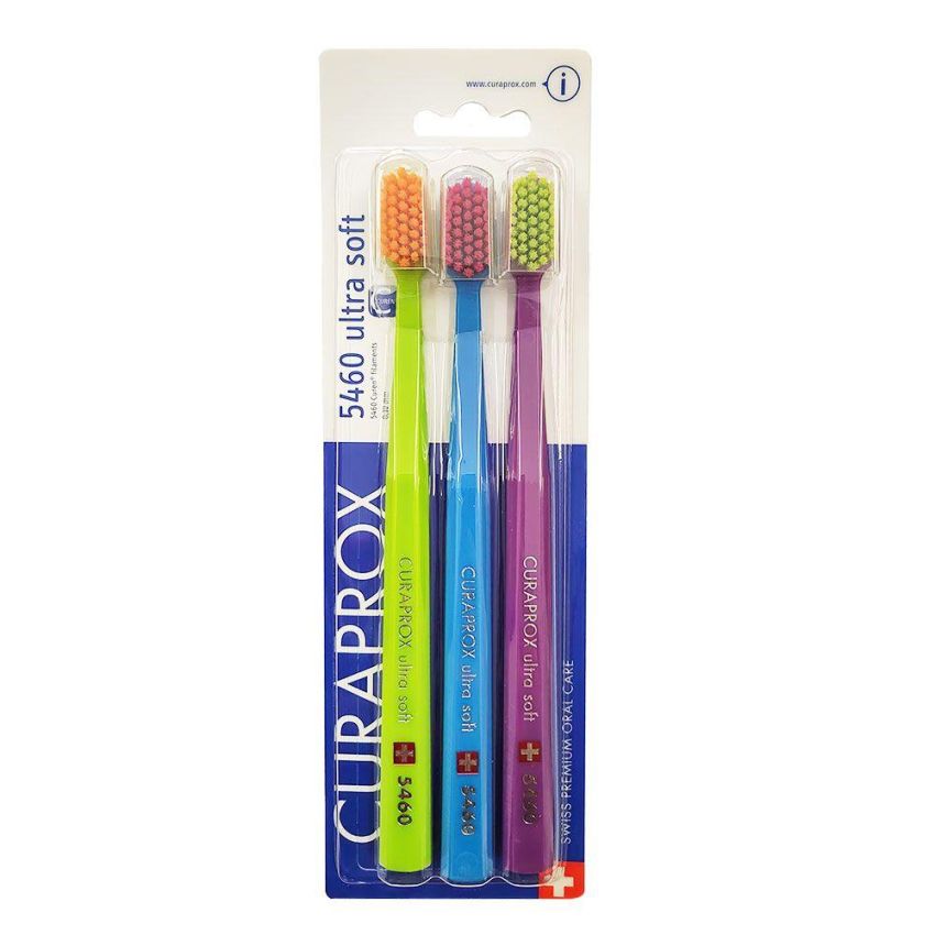 Curaprox Ultra Soft - Blister da 3 Pezzi di Spazzolini