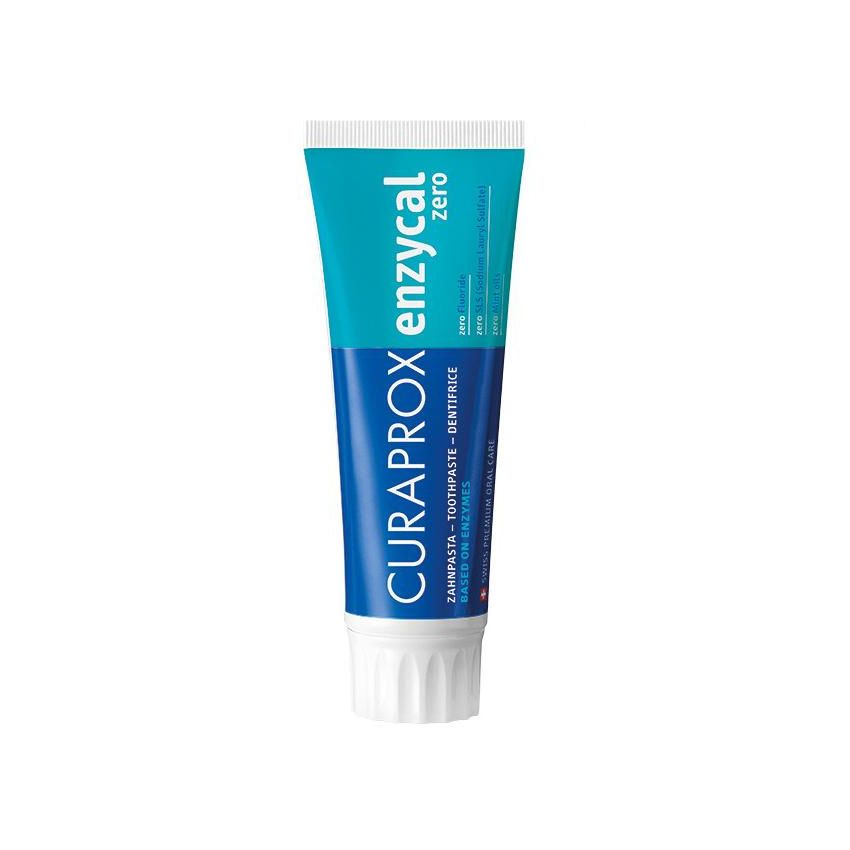 Curaprox Enzycal Zero Dentifricio senza Fluoro, 75ml