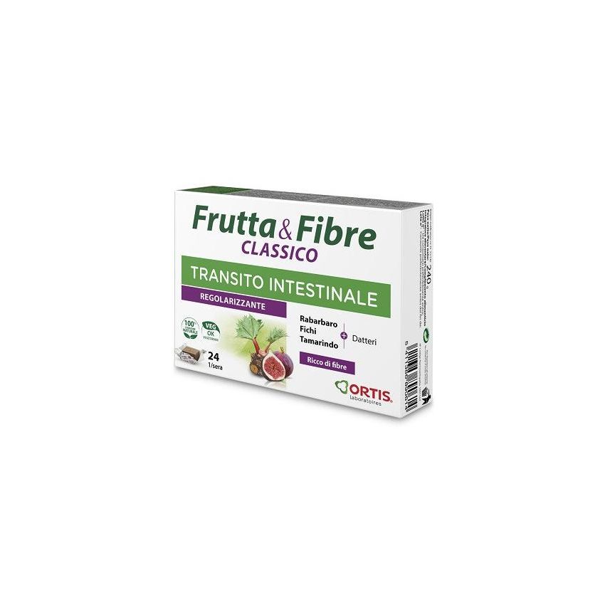 Classico Frutta & Fibre: Confezione da 24 Cubetti Salutari