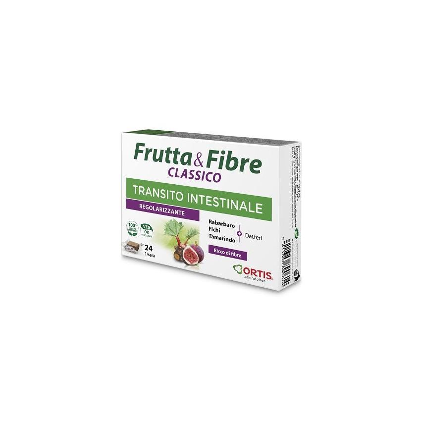 Classico Frutta & Fibre: Confezione da 24 Cubetti Salutari
