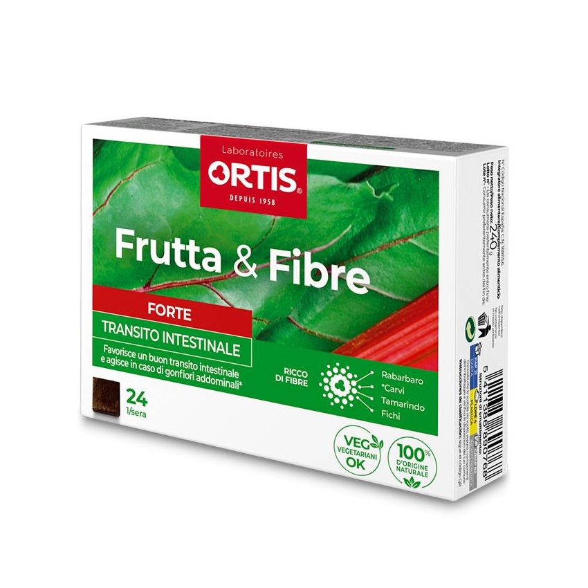 24 Cubetti Fortificati di Frutta e Fibre