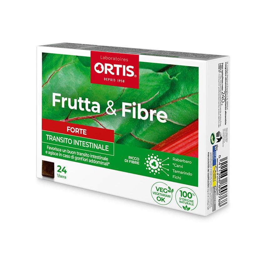 24 Cubetti Fortificati di Frutta e Fibre
