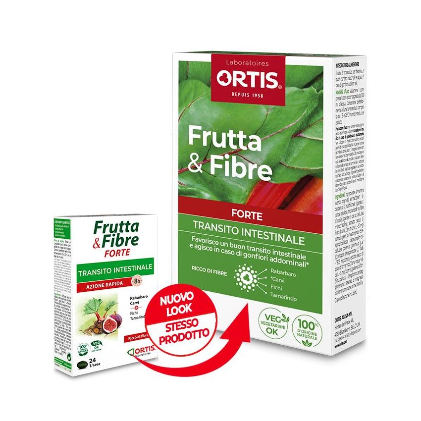 Frutta e Fibre Fortificanti - 24 Compresse Salutari