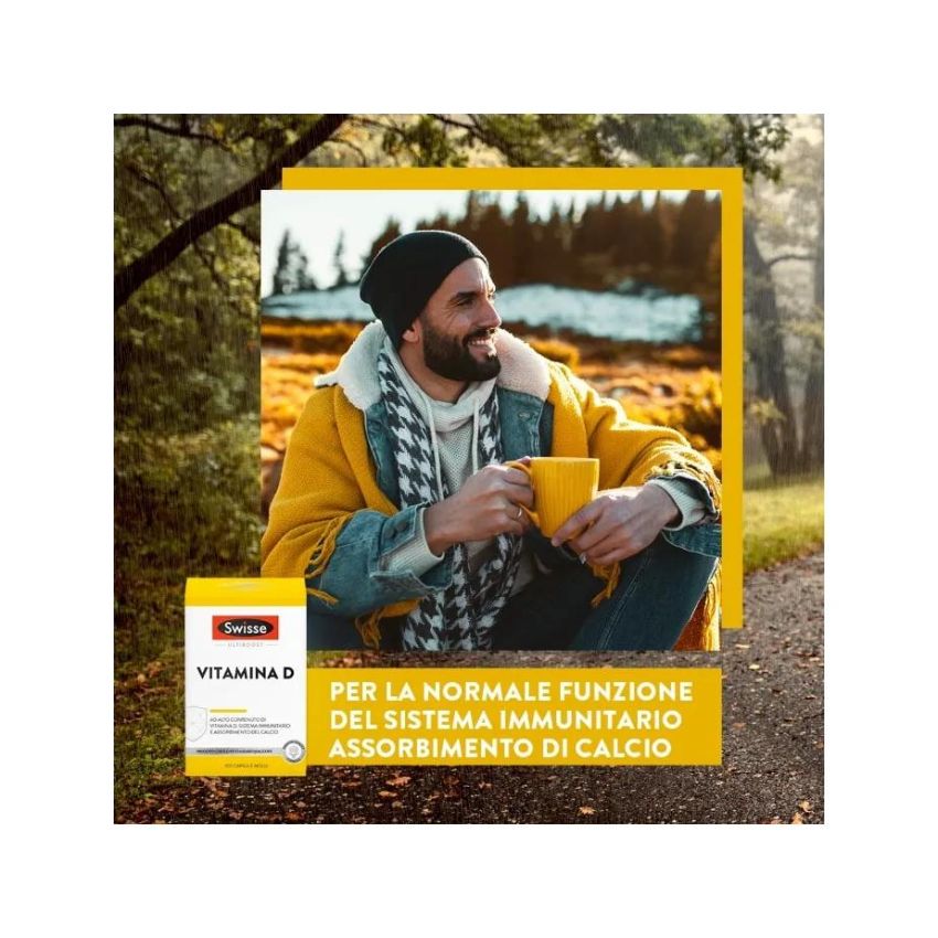 Swisse Capsule di Vitamina D - Confezione da 100 Pezzi