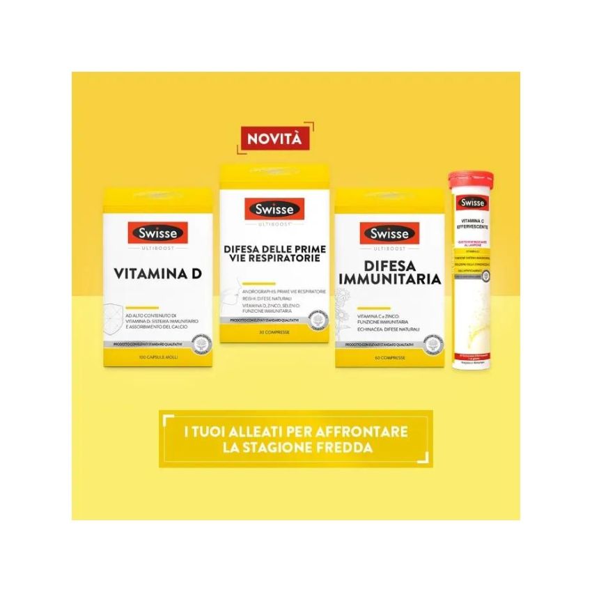 Swisse Capsule di Vitamina D - Confezione da 100 Pezzi