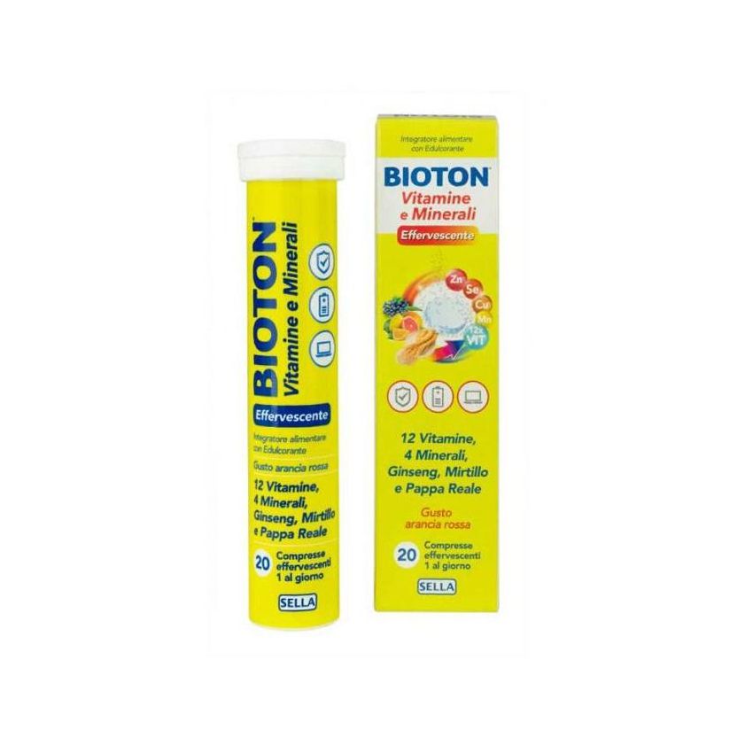 Bioton Multivitaminico con Vitamine e Minerali - 20 Compresse