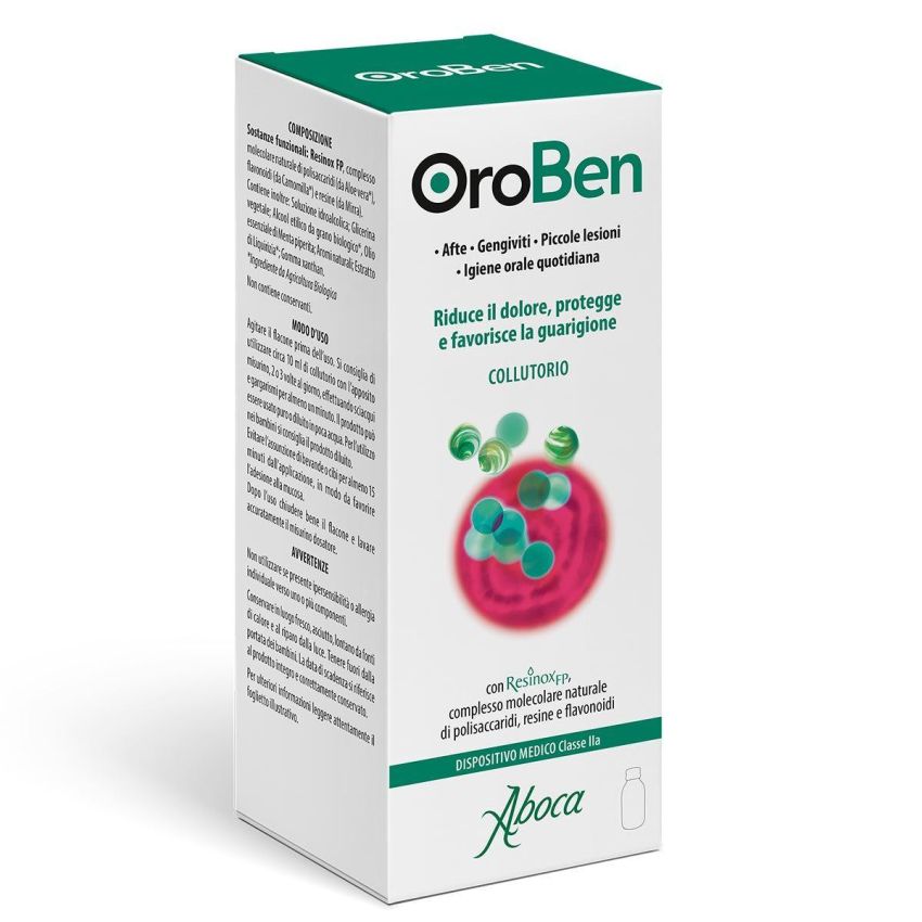 Aboca Oroben Aftagen - Collutorio Curativo 150ml