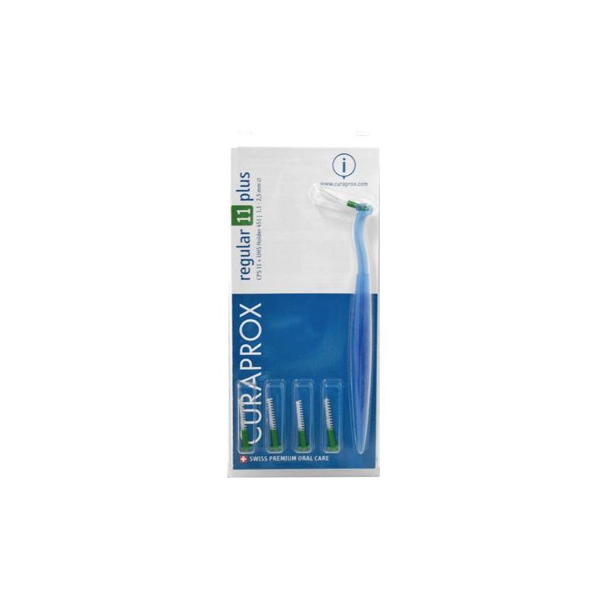 Curaprox CPS 11 Regular Plus Verde: Set di 5 Scovolini Interdentali