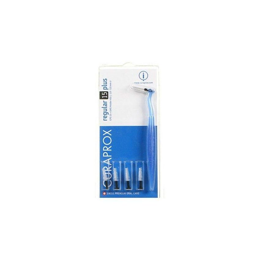 Curaprox Regular Plus CPS15 Scovolini Interdentali Neri - Confezione da 5 Pezzi