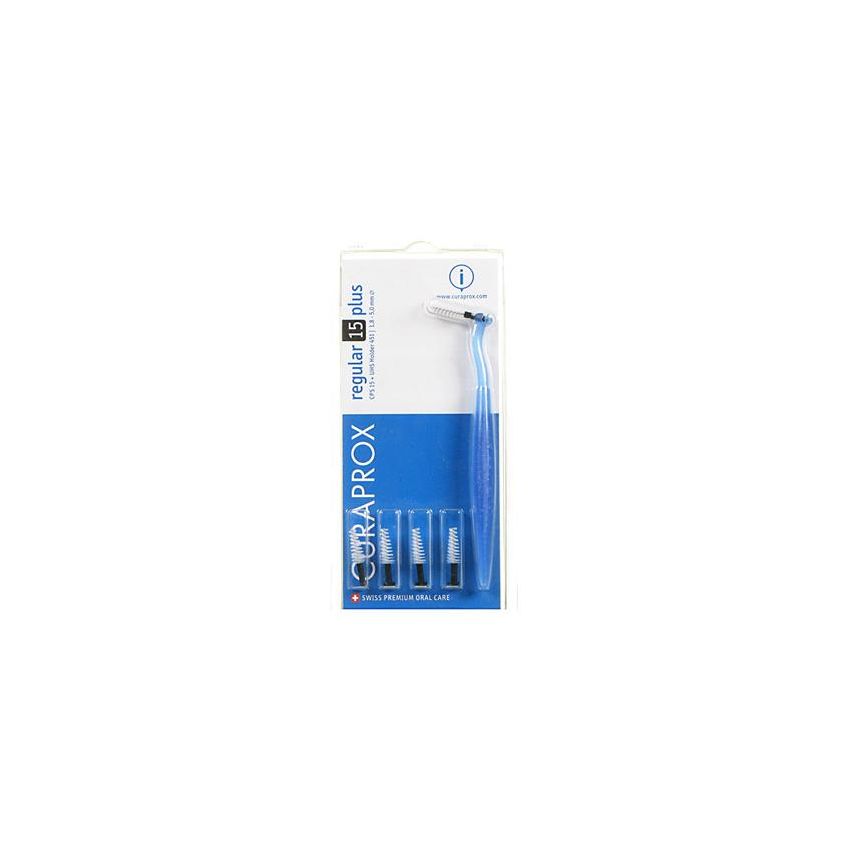 Curaprox Regular Plus CPS15 Scovolini Interdentali Neri - Confezione da 5 Pezzi