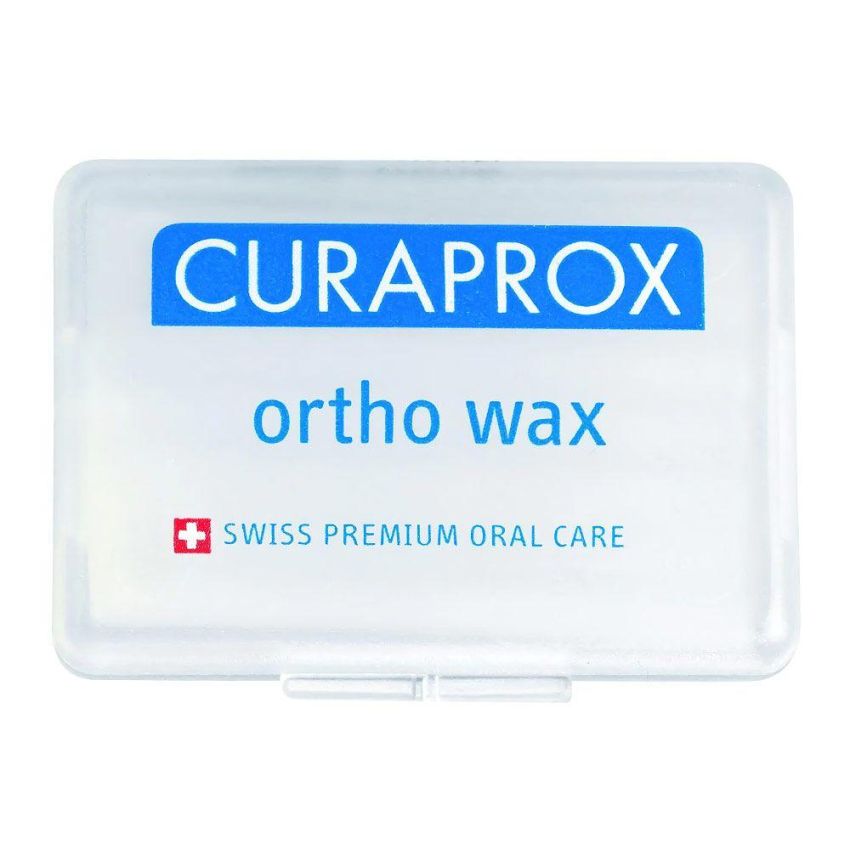 Curaprox Ortho Wax - Set di 7 Strisce Protettive Ortodontiche