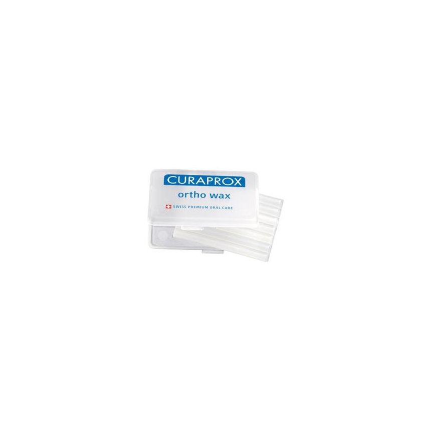 Curaprox Ortho Wax - Set di 7 Strisce Protettive Ortodontiche