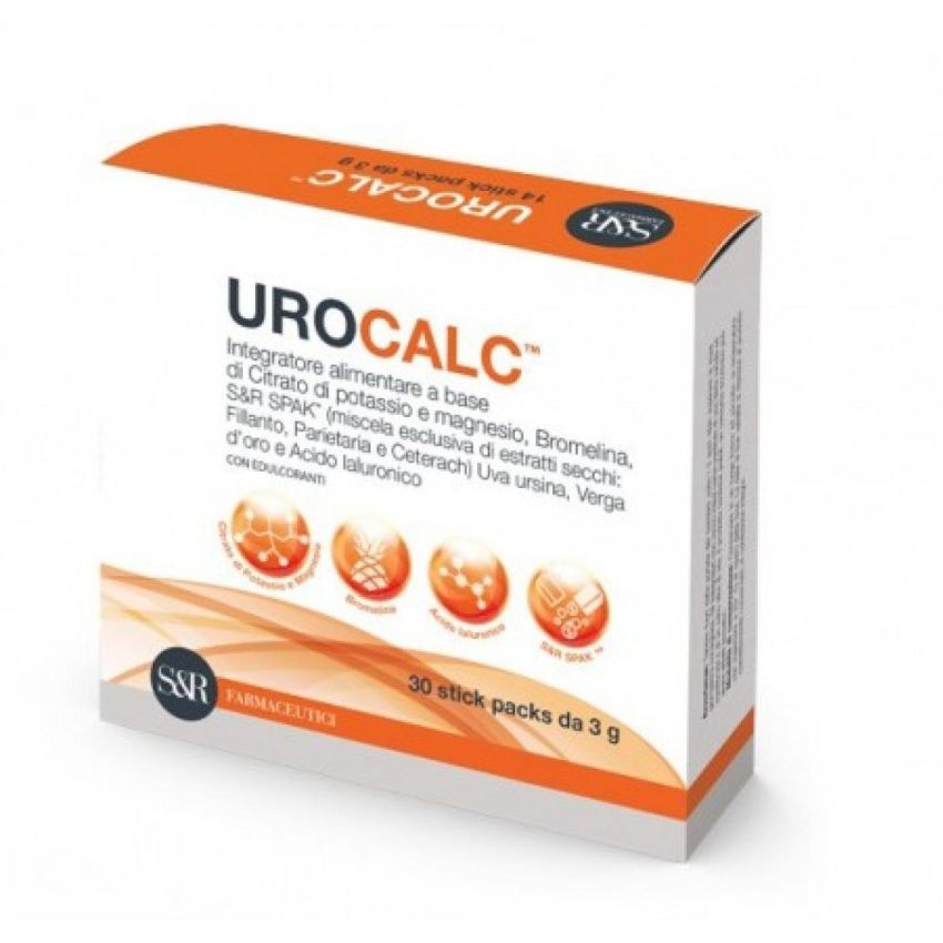 Urocalc - Integratore per il Benessere Urinario, 30 Bustine