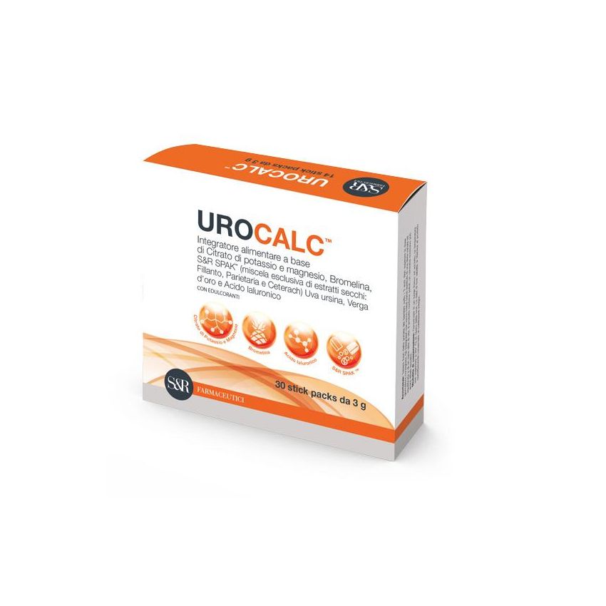 Urocalc - Integratore per il Benessere Urinario, 30 Bustine