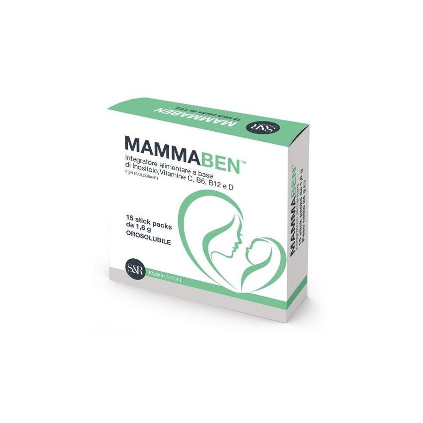 Mammaben - Pacchetto di 15 Stick per la Salute Materna