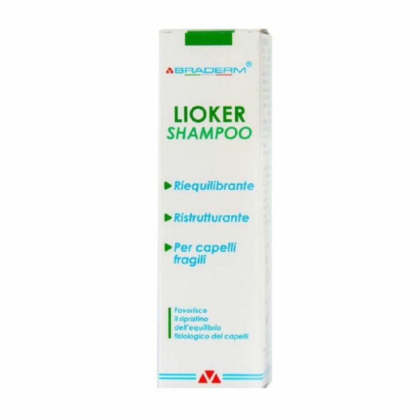 Braderm Lioker Nourishing Hair Shampoo 200ml