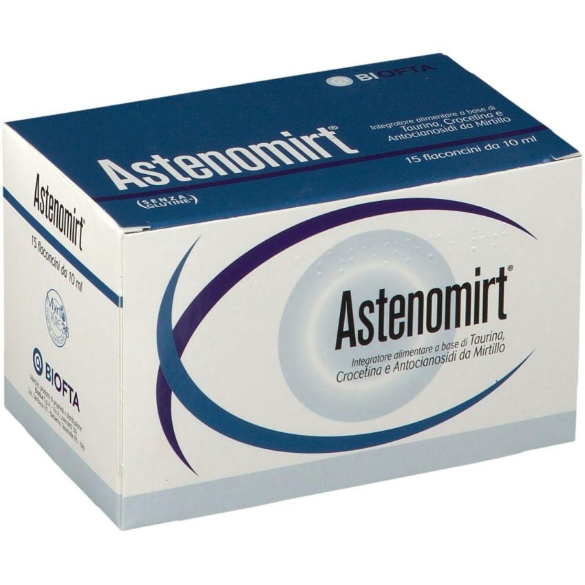 Astenomirt - Integratore Energetico, 15 Flaconcini