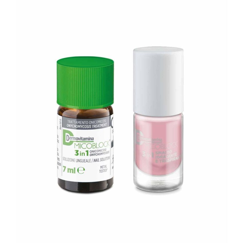 Dermovitamina Micoblock - Soluzione Ungueale Anidetica 7ml con Smalto 5ml