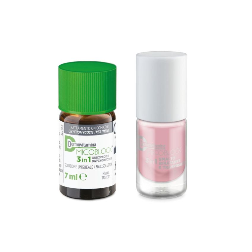 Dermovitamina Micoblock - Soluzione Ungueale Anidetica 7ml con Smalto 5ml