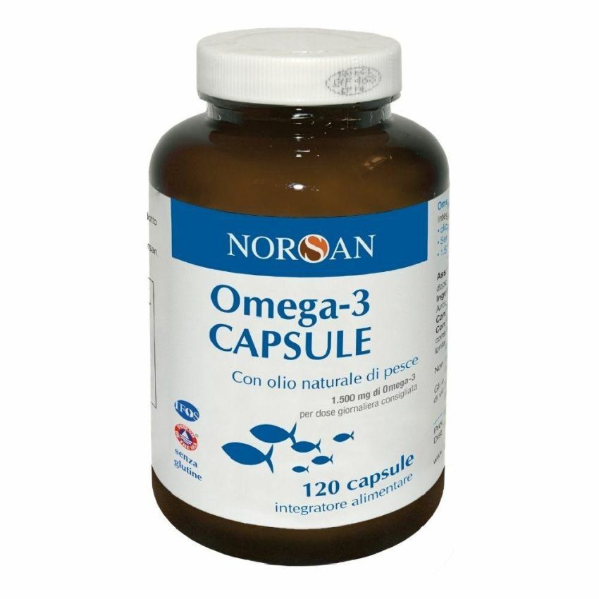 Norsan Omega 3 Supplemento Nutrizionale - 120 Capsule