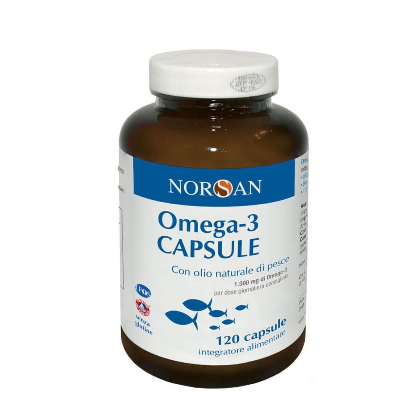 Norsan Omega 3 Supplemento Nutrizionale - 120 Capsule